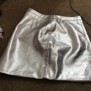Silver skirt